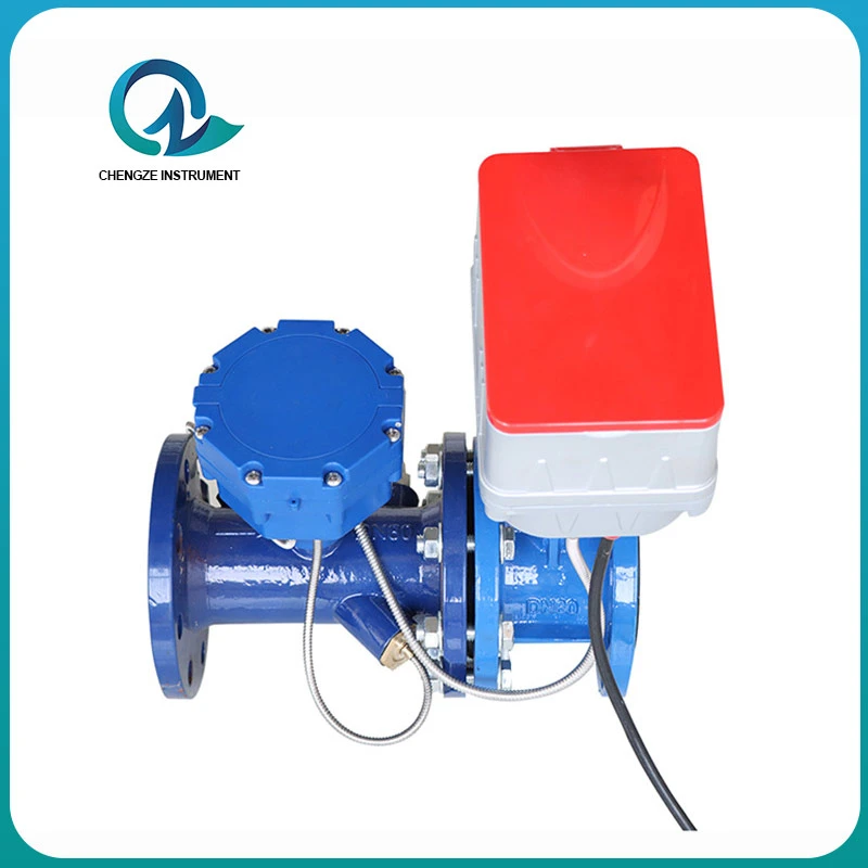 Elektronische externe watermeter